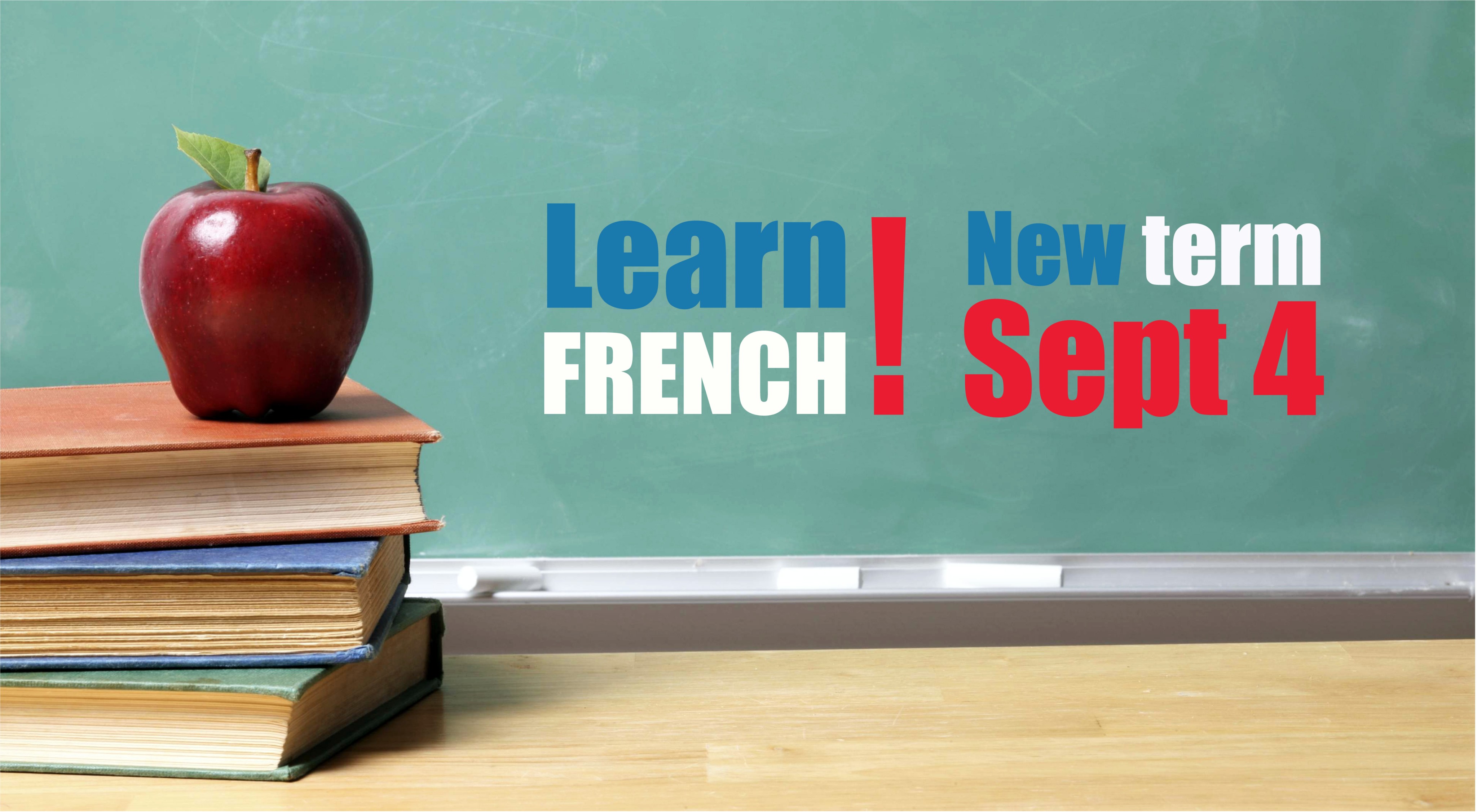 September term. Learn French !